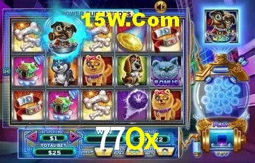 Interface moderna da plataforma 77Ox