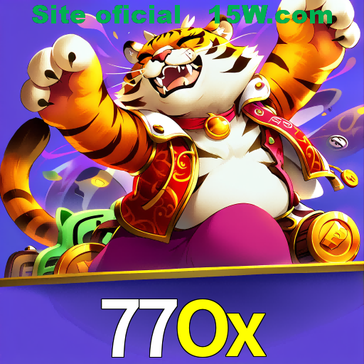 Imagem promocional da 77Ox mostrando a plataforma e suas vantagens