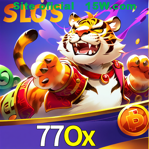 Imagem promocional da 77Ox mostrando a plataforma e suas vantagens